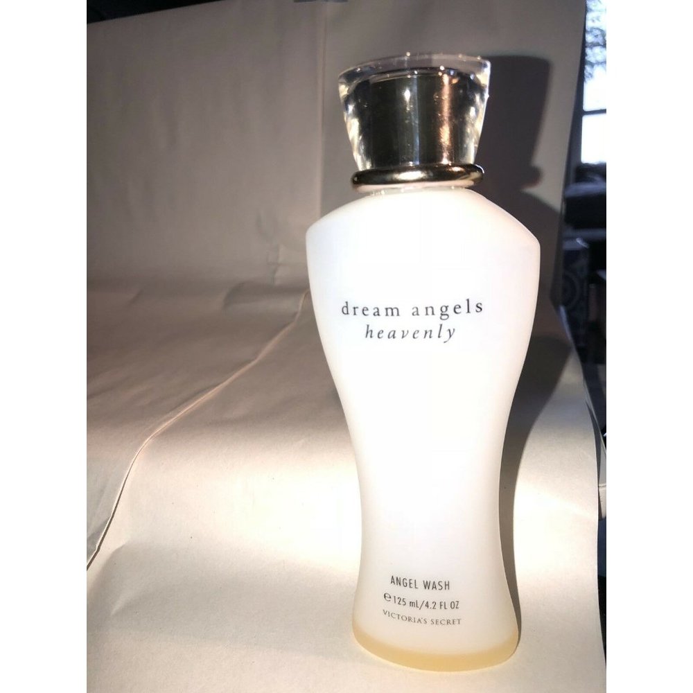 READ Victoria's Secret Vintage HEAVENLY Fragranced Angel Gel 4.2 oz EMPTY
